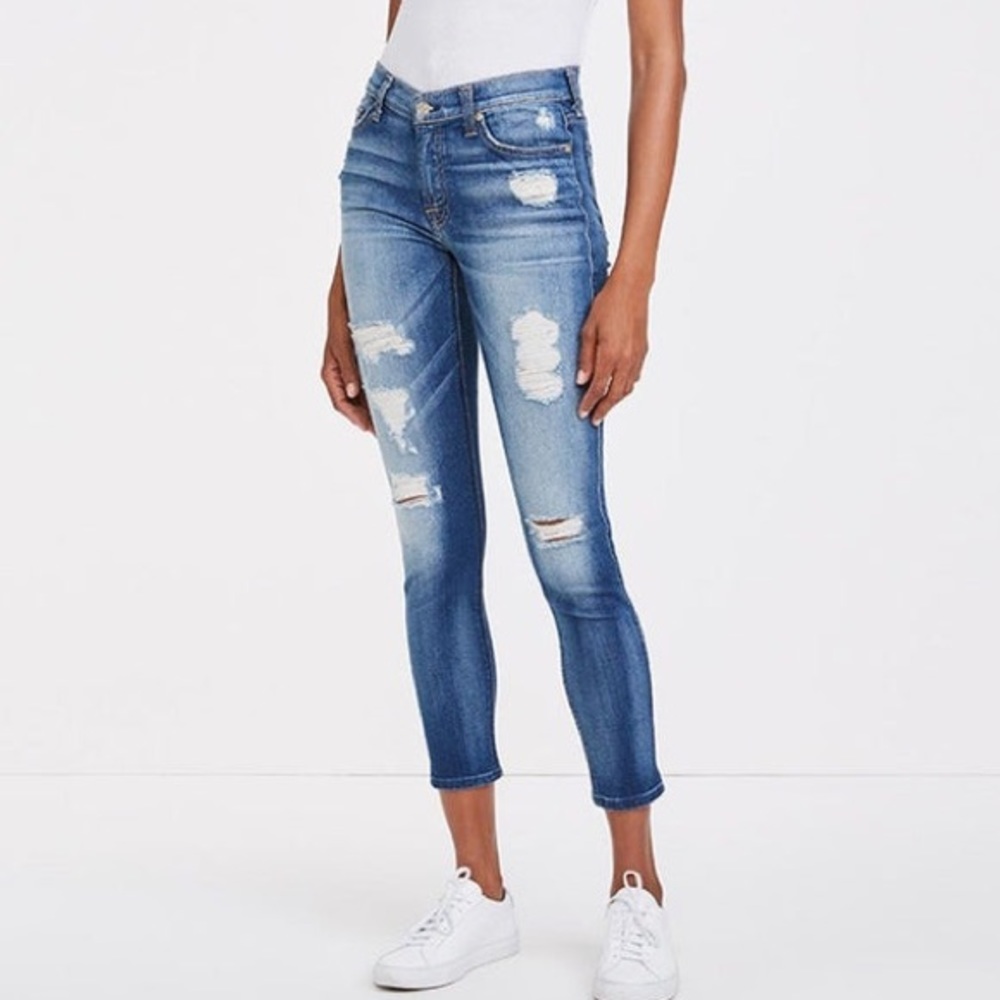 7 for all Mankind Ankle Skinny jeans